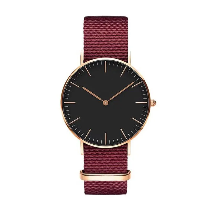 Daniels Black Dial Leather Strap Slang Designer Watch For Men And Women 40mm 36mm Fashion Timepiece Montres Homme 221c From Yuoy 8.09 DHgate.Com