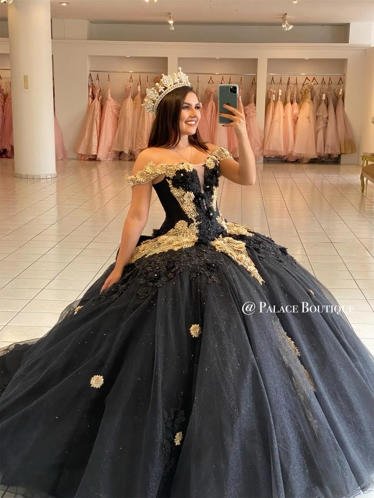 Amazon.com: GREEKKNIGHT Black Burgundy Long Sleeve Sequin Prom Dresses V  Neck Ball Gown with Pocket V Neck Satin Long Ball Gown for Women Customize  : Clothing, Shoes & Jewelry