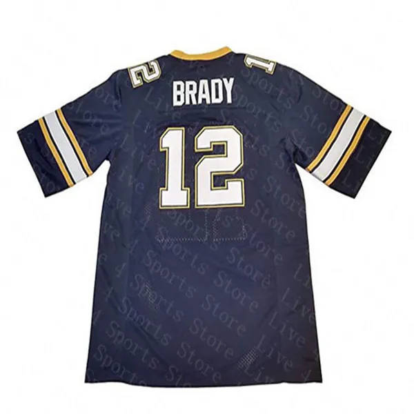 Tom Brady #12 Navy Blue Super Bowl LIII Jersey – New England Patriots