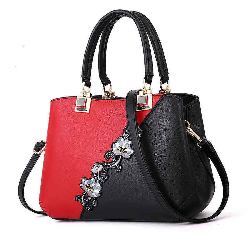 HBP Non-Brand Simple leisure elegant generous trend temperament comfortable personality versatile embroidered one shoulder hand bag sport.0