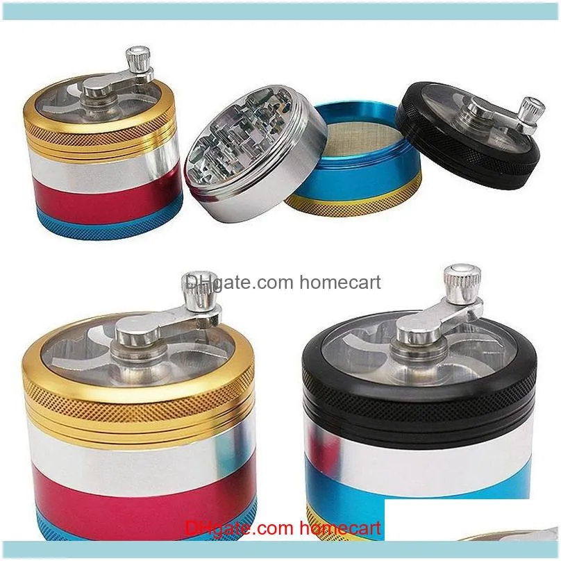 Ship By Sea 5 Styles New Design Black Knight Grinder 3 Layers Tobacco Grinder 50mm Diameter Herb Grinders For Smoking Zinc Alloy