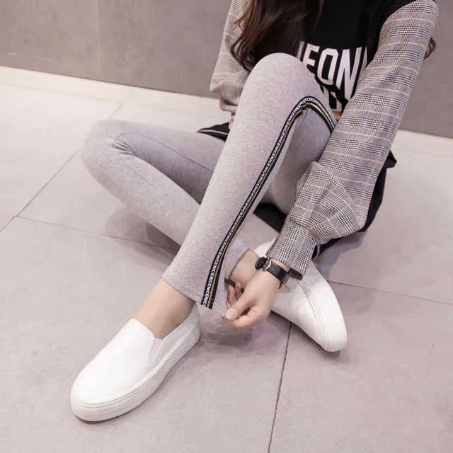 High Waisted Cotton Xersion Leggings With Side Stripes For Women Casual And  Fitness Pants 210820 From Cong04, $13.17