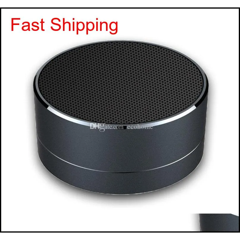mini portable speakers a10 bluetooth speaker wireless hands with fm slot led audio player for mp3 tablet pc in box