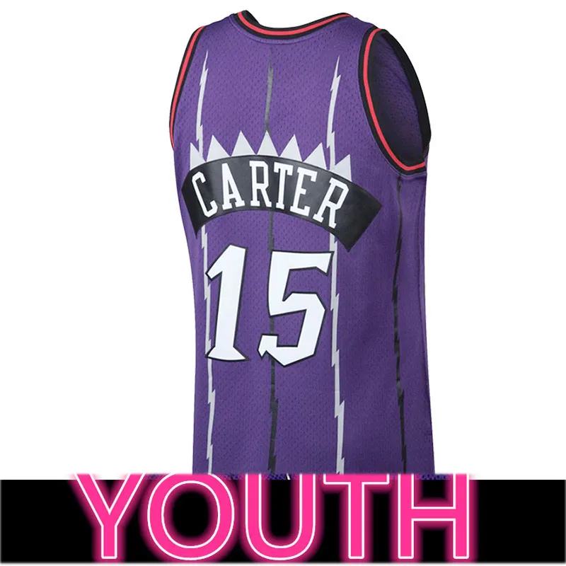 Torontos Raptores Mens Vince 15 Carter Basketball Jersey Pascal 43