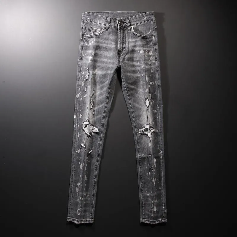 即納複数購入可能 メンズジーンズストリートウェアデニムパンクパンツスリムフィットファッションデザイナー男性弾性レトログレー塗装ヒップホップズボン 傷ありのため特価 Bngtransmedia Com 即納複数購入可能 メンズジーンズストリートウェアデニムパンクパンツスリムフィットファッションデザイナー男性弾性レトログレー塗装ヒップホップズボン 傷ありのため特価 Bngtransmedia Com