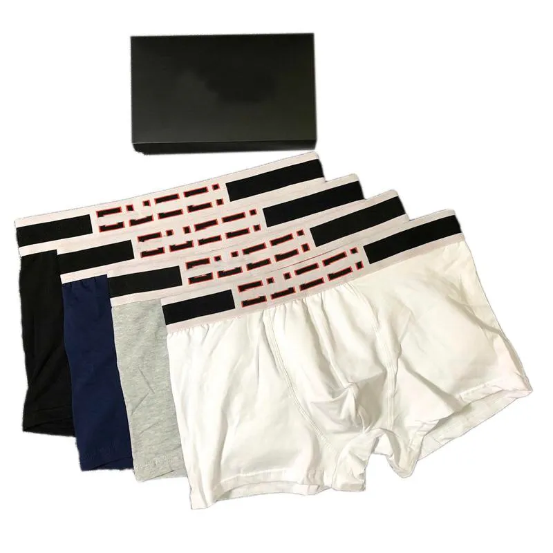 mens boxers Underpants 1 box = 3 pieces underpant Sexy Classic men Shorts Underwear Breathable Underwears Casual sports Comfortable Asian size Can be sent random