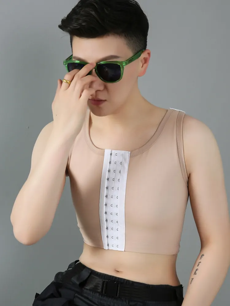Drfeify Faux gilet de poitrine en silicone Silicone Faux Poitrine Gilet