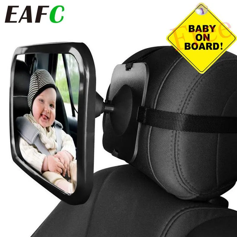 Inne akcesoria wewnętrzne Regulowane szerokie lusterka samochodu wstecznego Auto Spiegel Baby Child Siet Safety Monitor HEADREST Stylizacja samochodowa