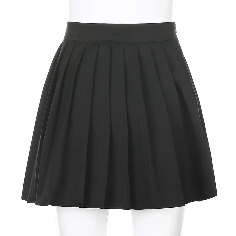 Black Embroidery Skirt (6)