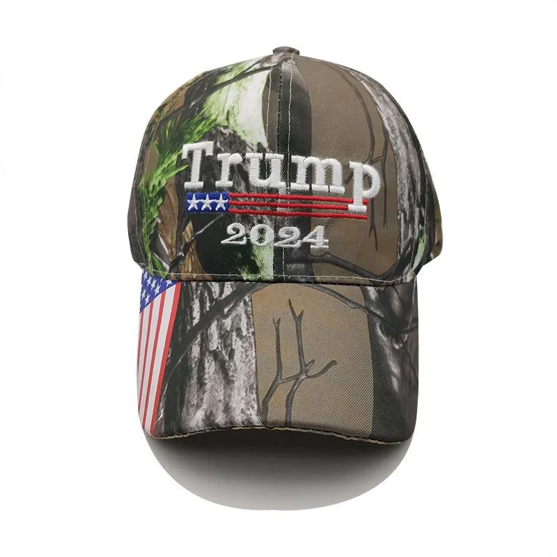 도널드 트럼프 2024 모자 위장 미국 선거 야구 모자 모자