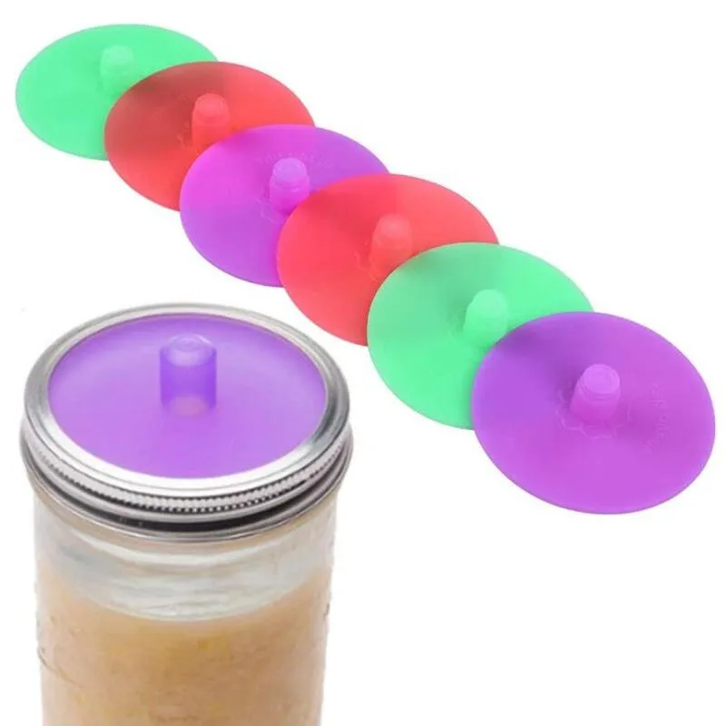 Couvercle De Bocal, Dekaim 12Pcs Couvercles De Bocal En Verre De Type Divisé En Acier Inoxydable, Couvercles D'Authenticité Ronds Et étanches, Approvisionnement De Cuisine(Or