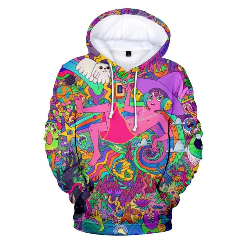 Erkek Hoodies Tişörtü Midnight Gospel Hoodie 3D Kazak Uzun Kollu Kadın Eşofman 2021 Amerikan Karikatür Harajuku Moda Pıhtı