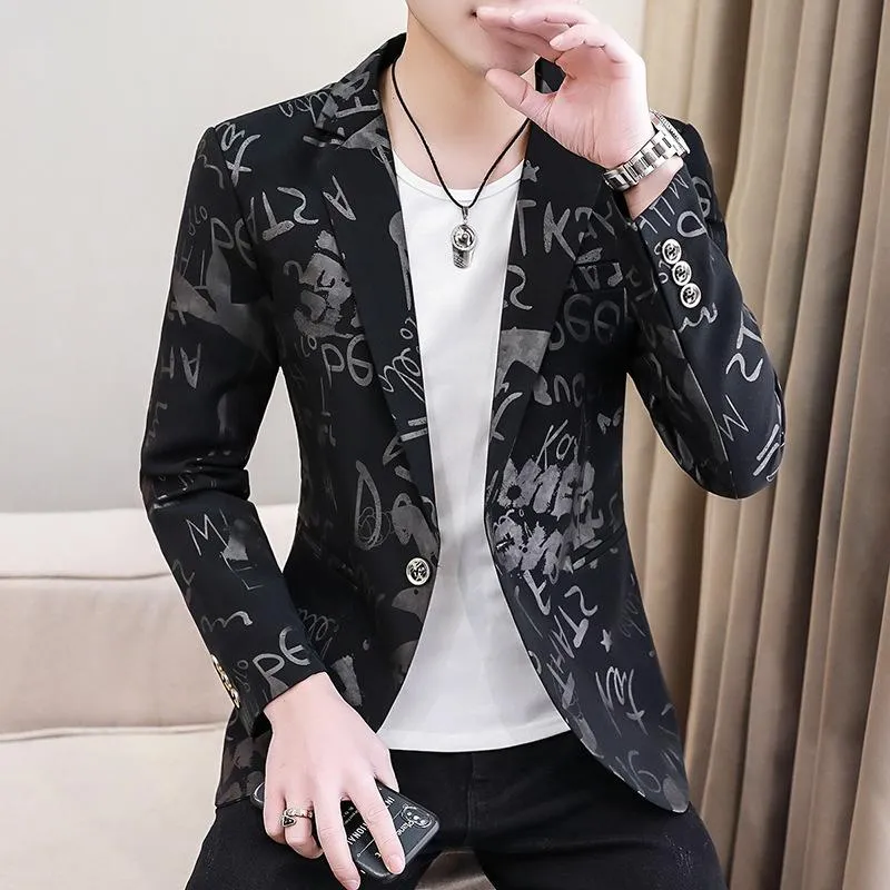 良品まとめ売り メンズスーツブレザーズ韓国語バージョンスリムトップ21春と秋のトレンドハンサムなカジュアルなシングルジャケット 送料無料予約販売 アパレル メンズ服 Vamosaesquiar Com