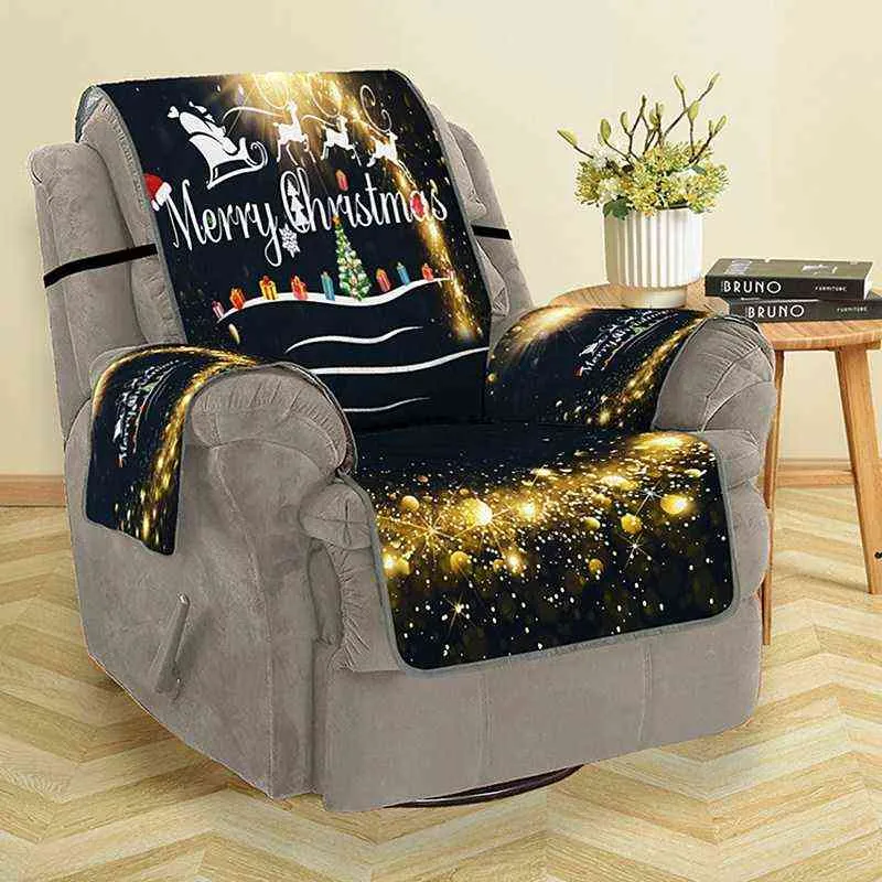 Chair Covers Sofa Cover Christmas Christmas Sofa Cover 3D Digital