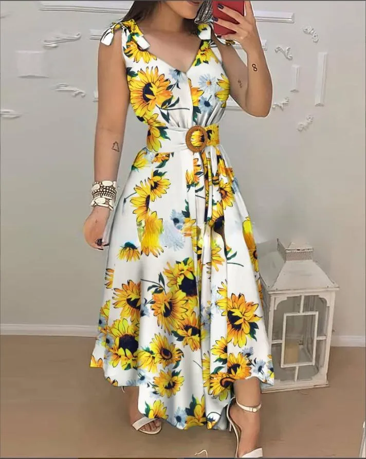 chinese dress ladies Bennett Dress White Sunflower Burnout Chiffon S / White