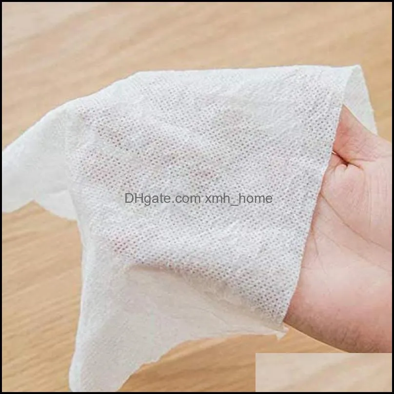 Hot 200Pcs Travel Cotton Disposable Clean Beauty Towel Dry Compressed Coin Face Towel Wipes Tablet1
