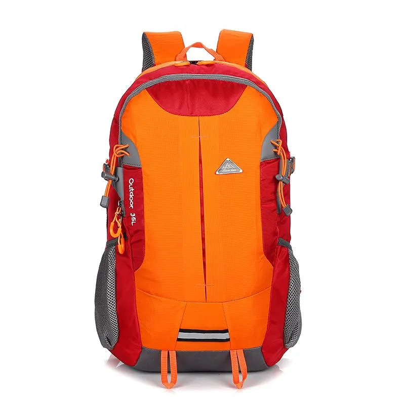 屋外バッグ超軽量35Lハイキングキャンプバッグ旅行バックパックユニセックス防水スポーツトレッキングリュックサック