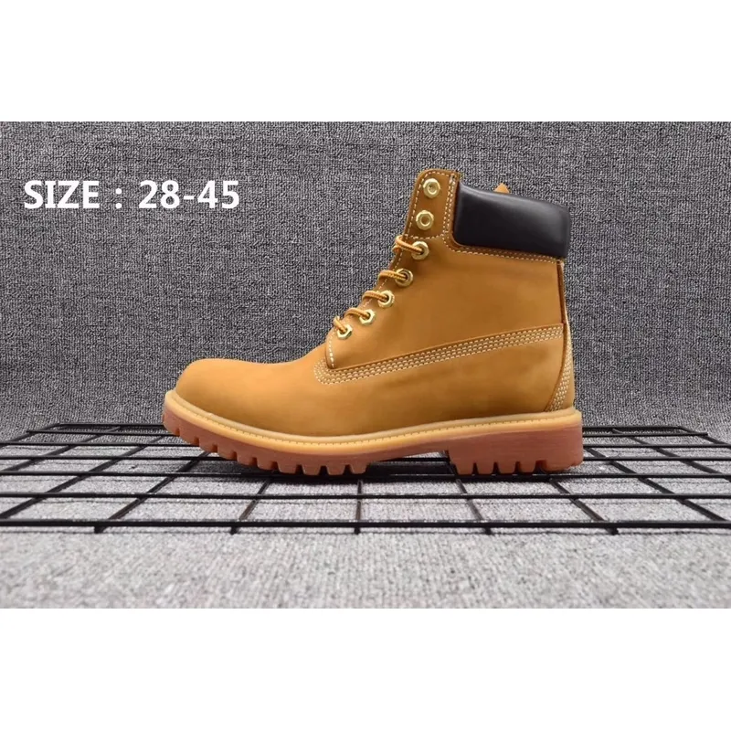 Boots Genuine Leather Men Women Snow Boots Casual Martin Boots Wholesale Fashion Brand Shoe