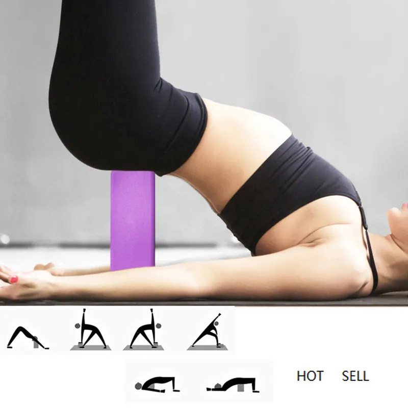 Eva gym blockerar skum yoga tegel träning fitness verktyg tegel sport träning sträckande hjälp kroppsformning