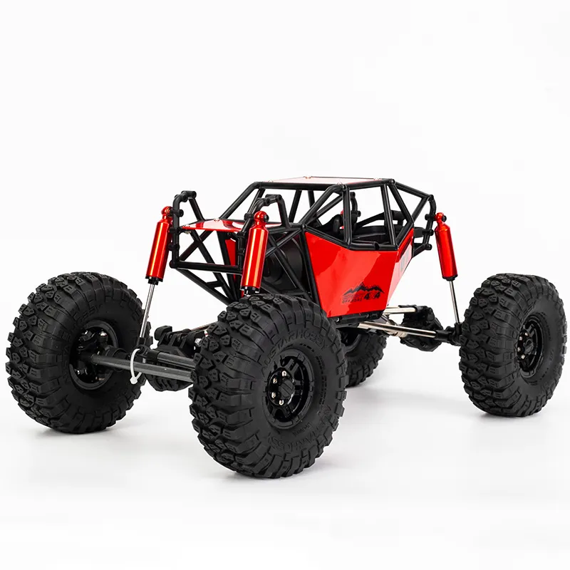 310mm Wielbasis Rock Buggy Chassis Crawler Met Buis Rolkooi voor 1/10 RC Crawler Auto Axiale SCX10 90046 voor Traxxas TRX4 Geschenken