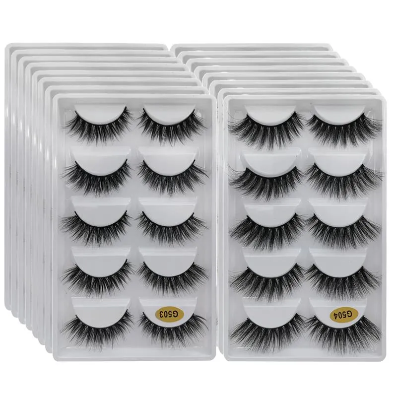 20/30/50/100 pairs Wholesale Eyelashes 3D fluffy Mink Lashes Natural soft False Eyelashes (M2)(1U86)