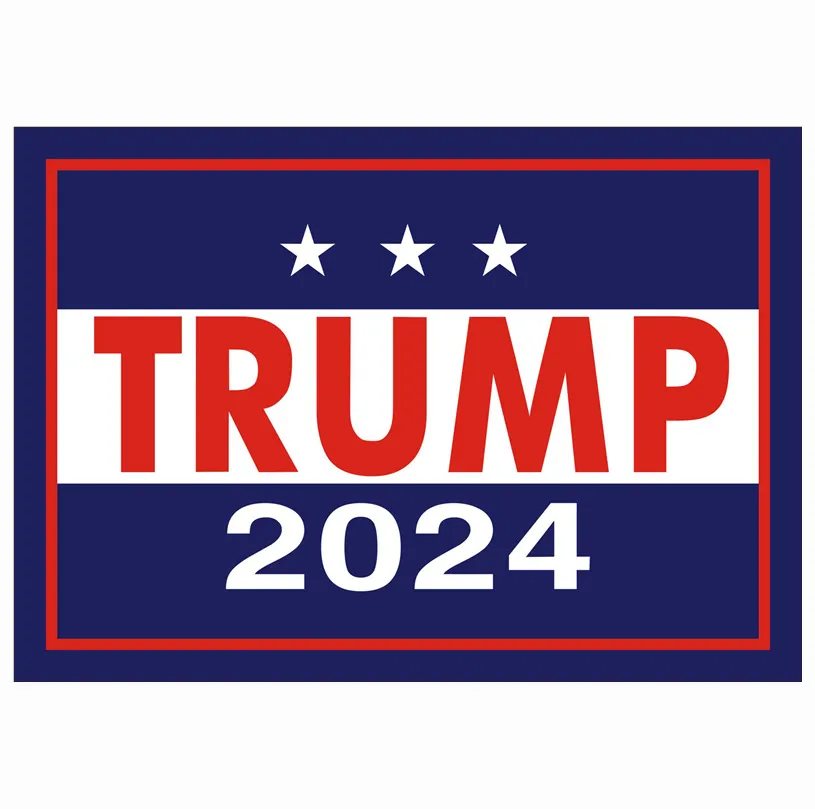 2024 Trump Car Stickers 2024 US Presidential Campaign Trump Sticker Trump 2024 Car Sticker Bumper Sticker XD24228