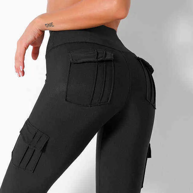 High Waist Push Up Leggings With Pockets With Pocket For Women