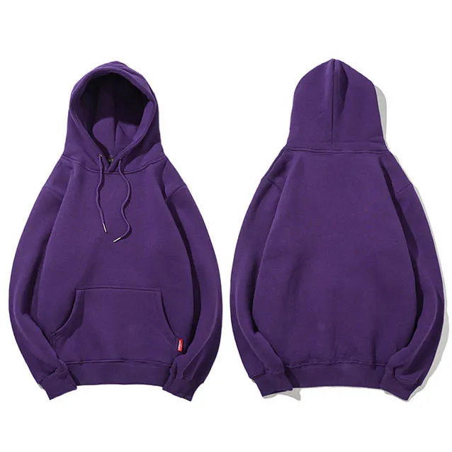 Purple hoodie plain store