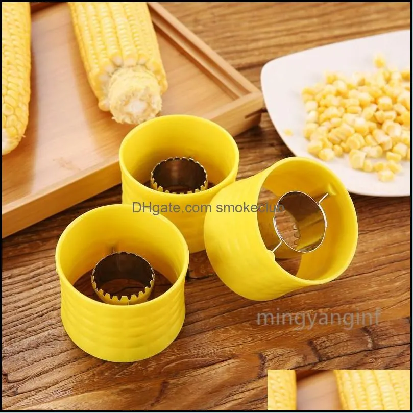 Corn Stripper Creative Corn Thresher Corns Planer Simple Corns Peeler Versatile Corn Seperate Device Kitchen Tool MY-inf0530