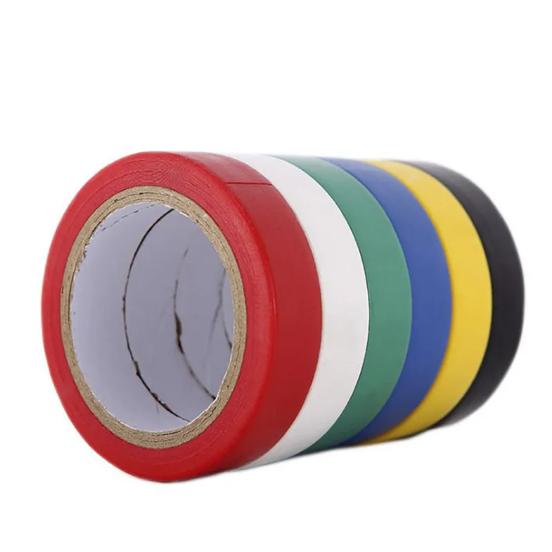 Insulation Tape Plastic Electrical Waterproof PVC Tapes Transformer Electric Wire Red Black Self Adhesive 3Mx15mm