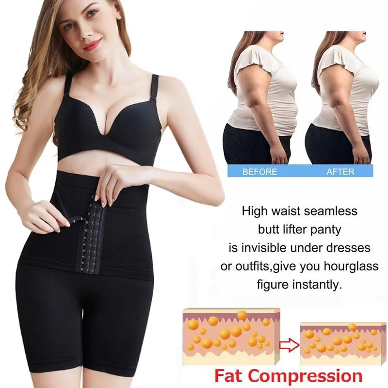 XS High Waist Womens Body Shaper Slimming Tummy Control Panties
