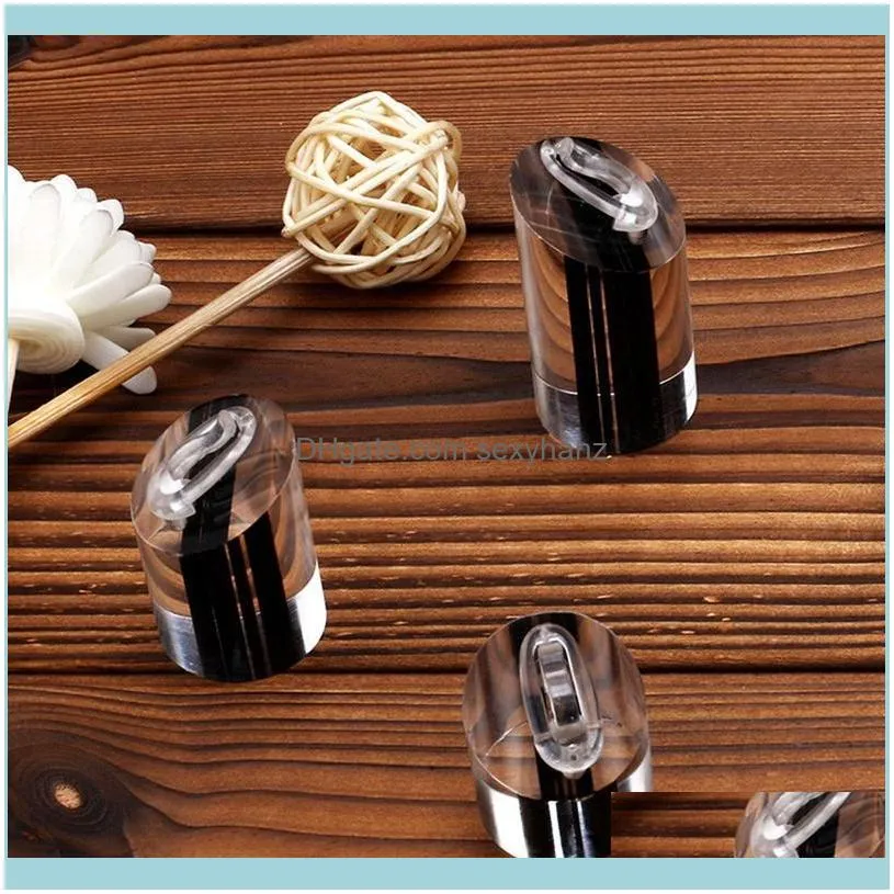 6Pcs Acrylic Rod Ring Stand Three-Piece Transparent Display Jewelry White & Black Pouches, Bags