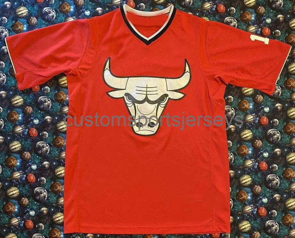 Zeldzame 2013 Kerstdag Derrick Rose Basketball Jersey Heren Dames Jeugd Custom Nummernaam Jerseys XS-6XL