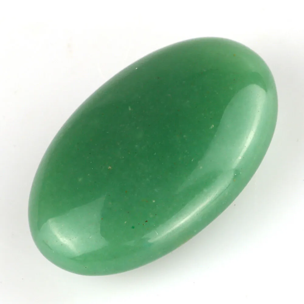 자연 녹색 Aventurine 쿼츠 텀블러 팜 크리스탈 마사지 치유 Reiki