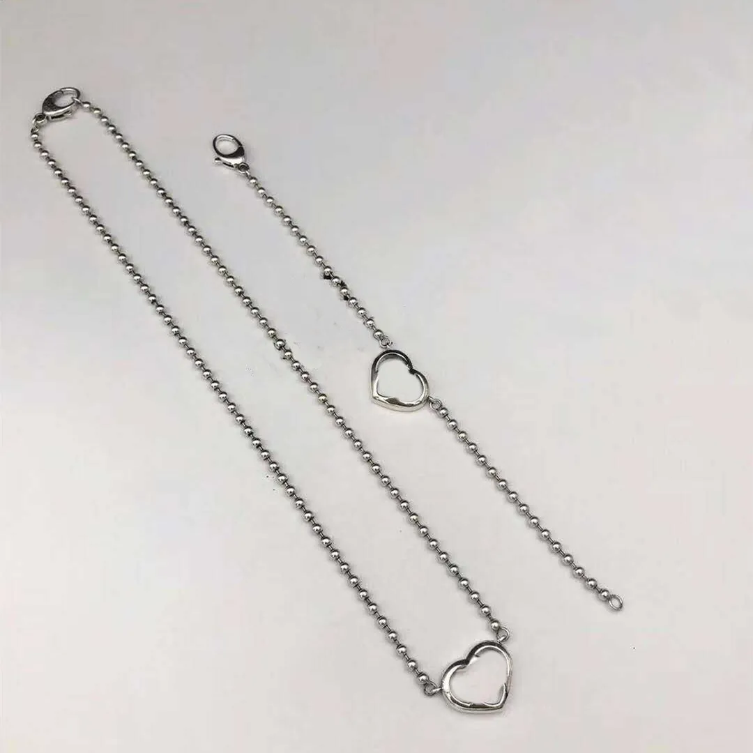 Модные дизайнерские ожерелье Choker Серебряное ожерелье Высококачественная тенденция дизайна для пар цепочки ювелирных изделий