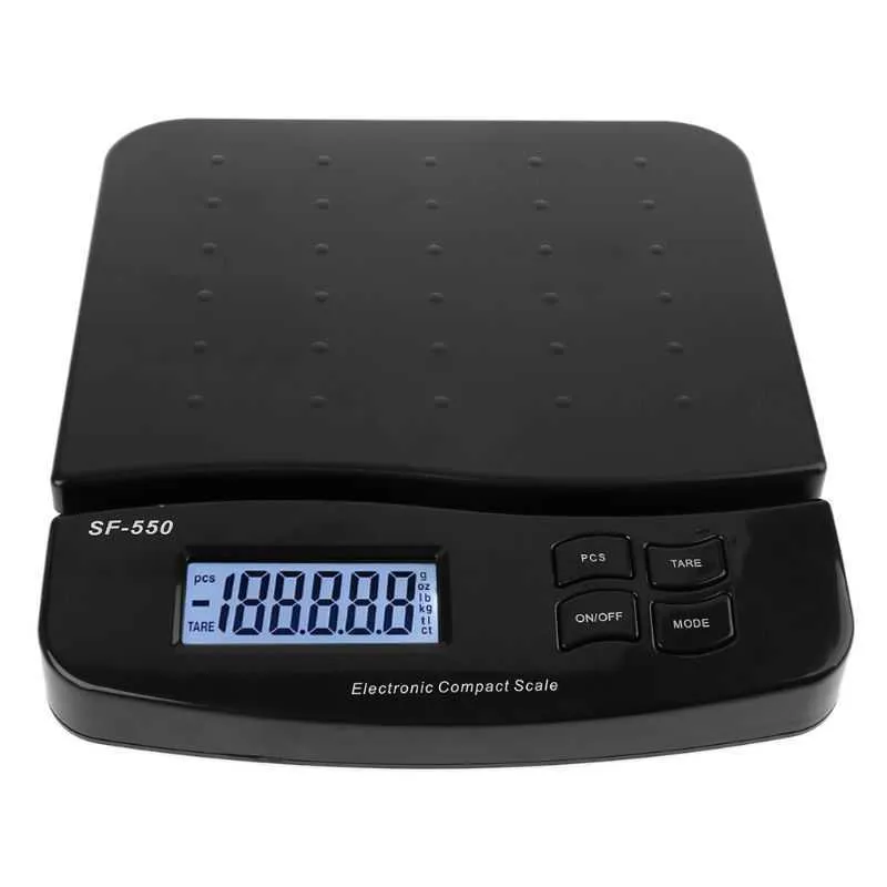 25KG / 1G 55LB 디지털 우편 스케일 전자 우편 계산 기능이있는 저울 SF-550 S21 19 Dropship 210927