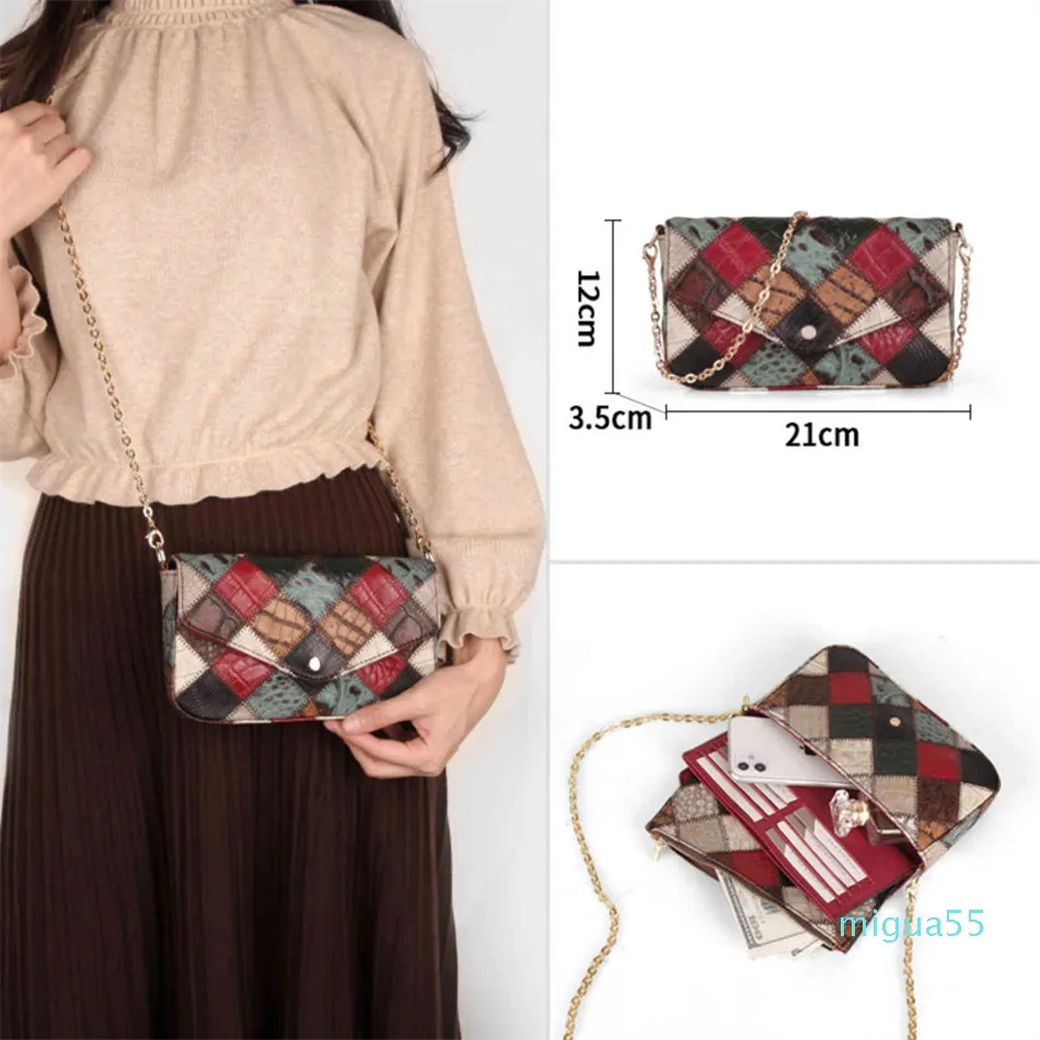 Bolsos cruzados Legend Women Shoulder Bag Designer Messenger / crossbody Vintage Clutch para carteras retro
