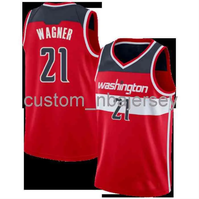 メンズ女性ユースモリッツWagner＃21 Swingman Jerseyステッチカスタム名任意の数