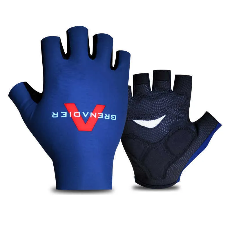Grenadier Half Finger Cycling Gloves Guantes Ciclismo Summer Breathable Bicycle Sports Glove Outdoor Racing Bike Gloves H1022