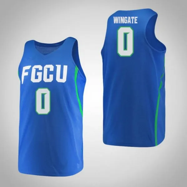 Benutzerdefinierte Ncaa Florida Gulf Coast Fgcu Basketball Jersey Caleb