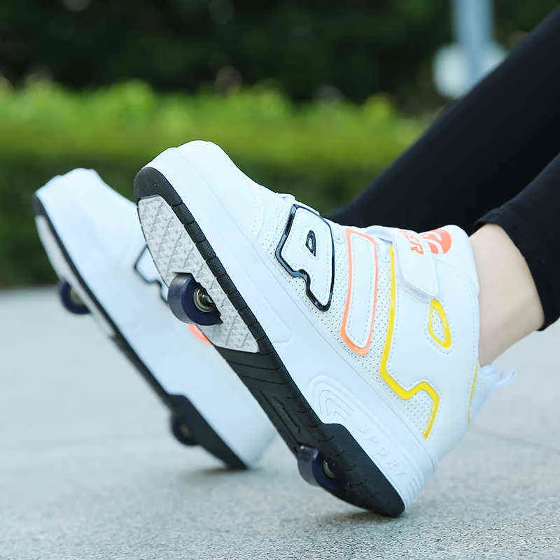 Tennis shoes with roller skates built in deals
