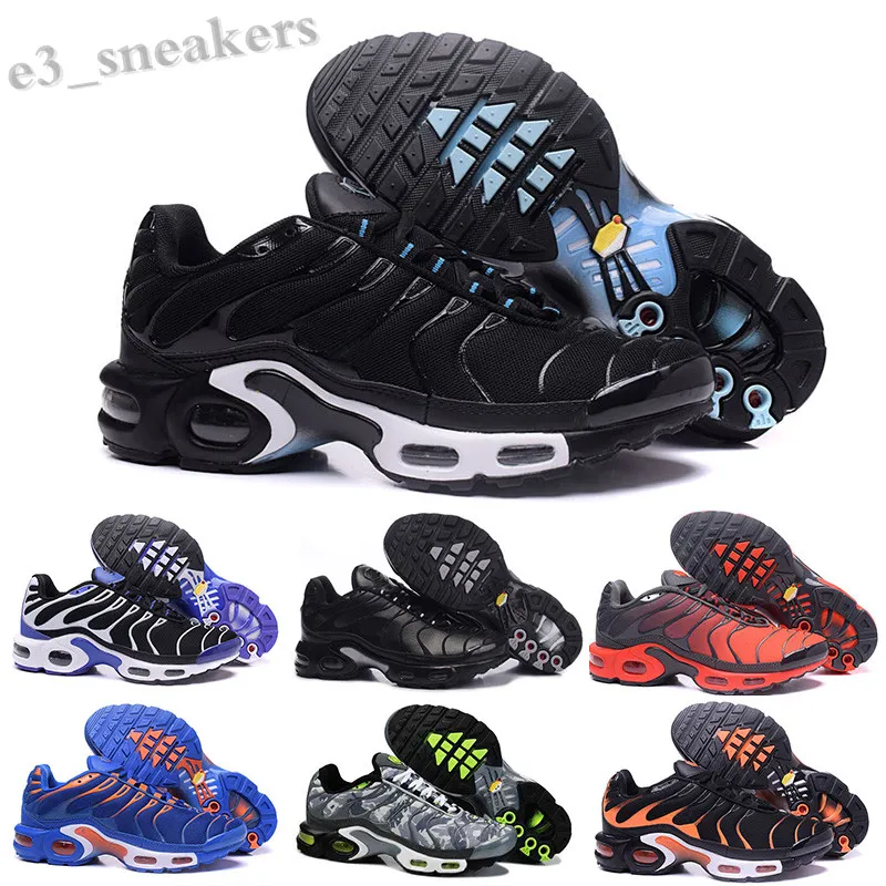 2019 Nieuwe TN Schoenen door Design Men TN en Sportschoenen Goedkope TN Requin Ademend Mesh Zwart Rood Wit Designer Outdoor Sneakers WD01