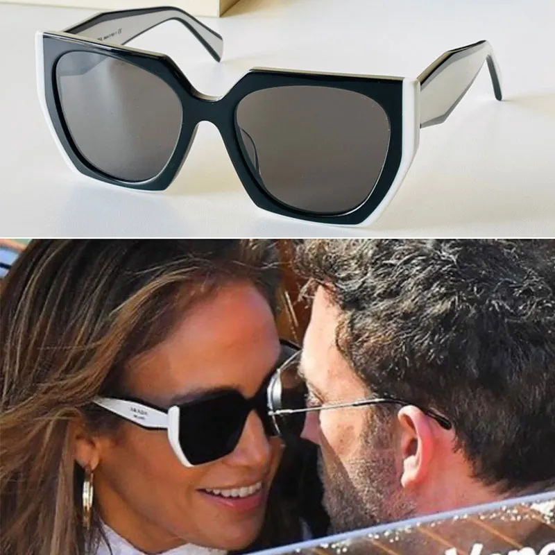 Ladies MONOCHROME PR 15WS Occhiali da sole Designer Occhiali da festa DONNA Stage Style Alta qualità Moda Cat Eye Frame Taglia 51-19-140