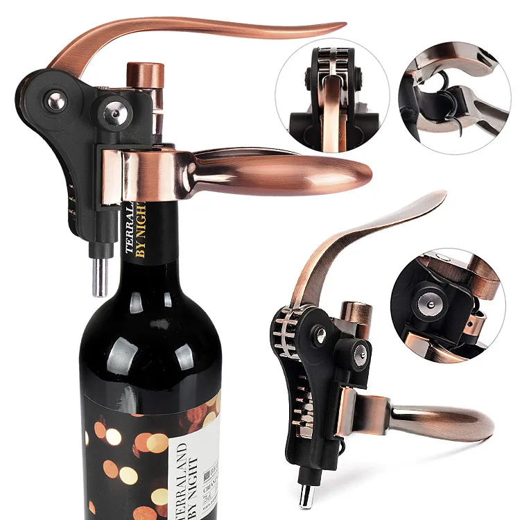 Red Wine Bottle Opener Rabbit Corkscrew Upscale Wine Openers Silver / Bronze Color Available