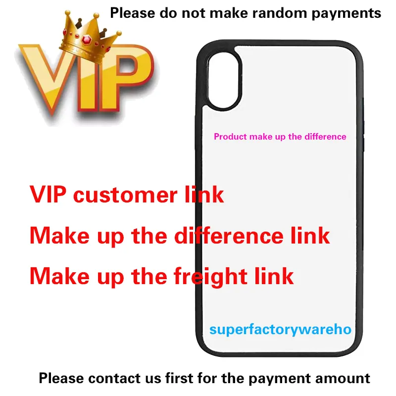 전화 케이스 VIP 고객화물 보충 링크 무작위로 지불하지 마십시오.