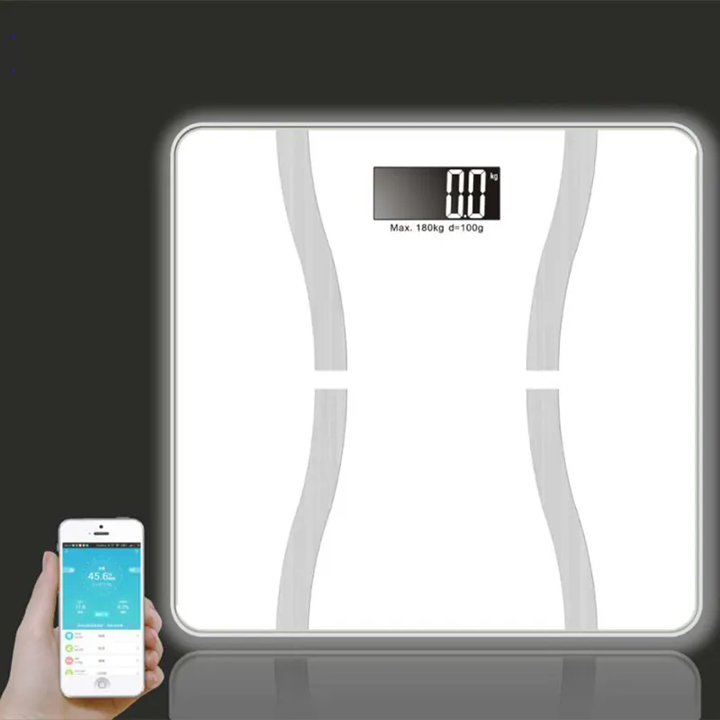 Weight scale Human body fat intelligent Bluetooth bodyF at micro small program body