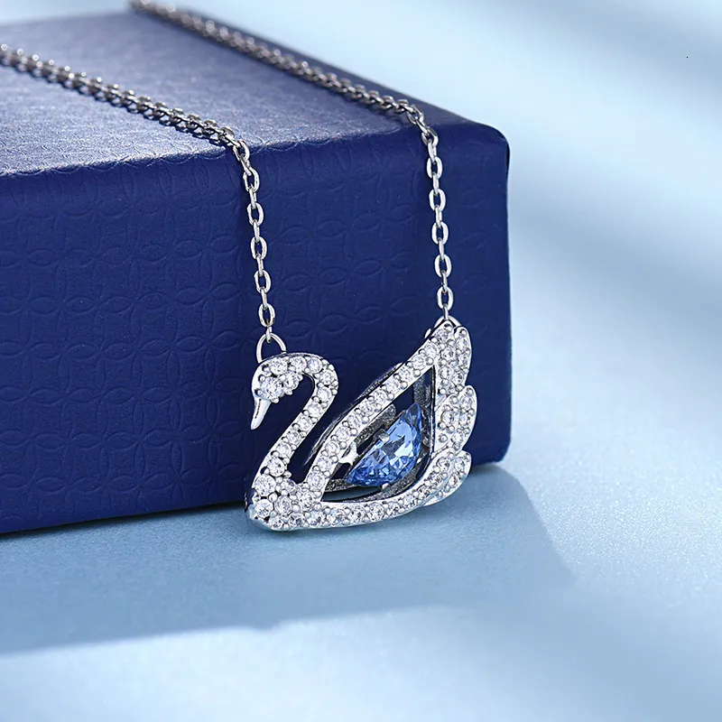 Swarovski goose necklace discount