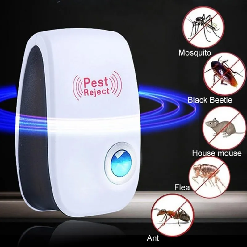 DHL SHIP Ultrasonic Pest Repeller & Mouse Repellers Plug In Pest