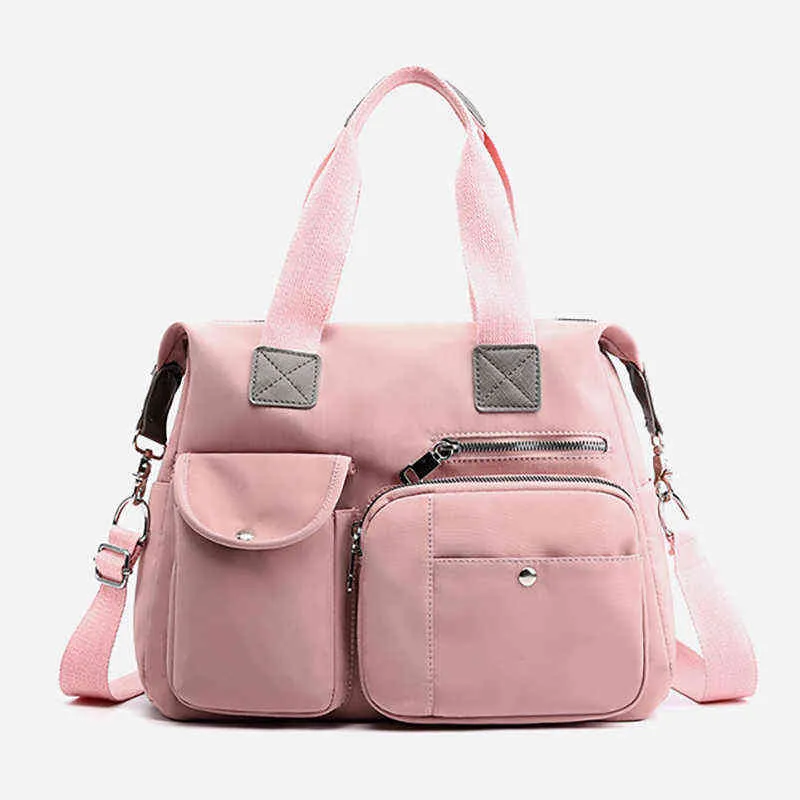 Nylon Maternity Bag Baby Nappy Bag Mummy Diaper Bags Multifunction Large Fashion Travel Bag Waterproof BXY070 H1110