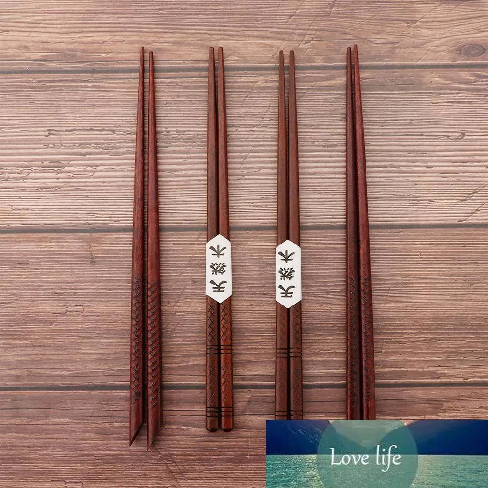 Sushi -Holzspannstäbchen wiederverwendbare handgefertigte handgefertigte Bambus -Bambus -Lebensmittelgeschirr Katze Blume Multicolor